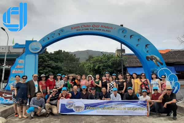 công ty cổ phần bao bì thuận phát tham gia tour hải phòng đà nẵng 4 ngày 3 đêm đi cù lao chàm